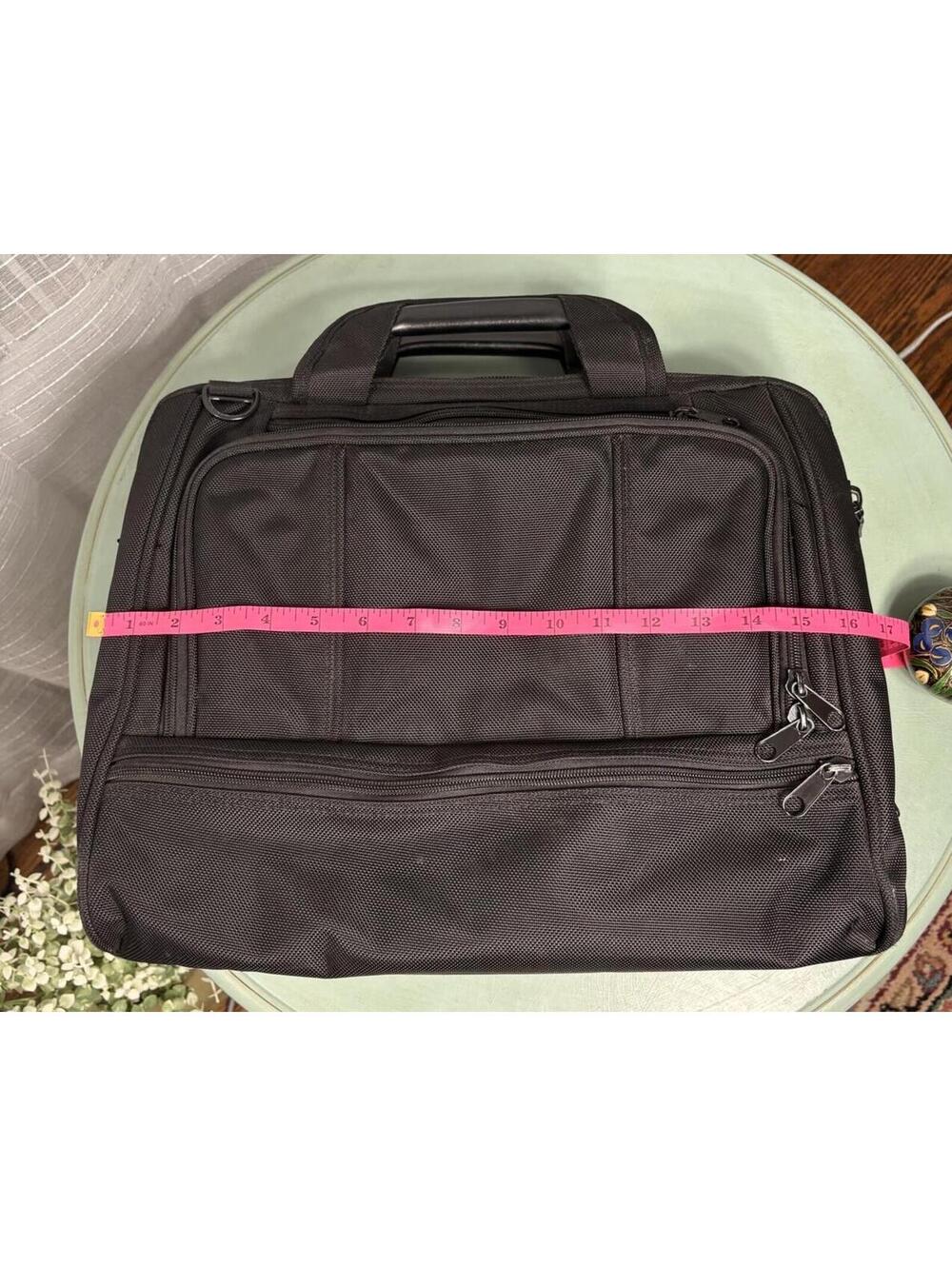 Brenthaven Laptop Briefcase Business Travel Bag Black Ballistic Nylon Padded - Picture 6 of 8